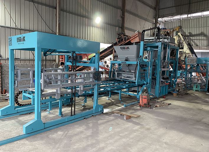 Cement Solid Block Making Machine factory